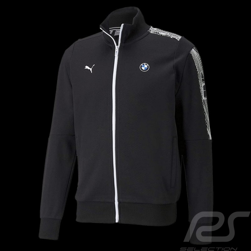 BMW M Motorsport Jacket by Puma Softshell Sweatshirt Black - Men