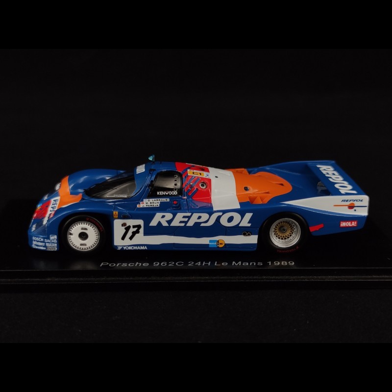 Spark 1/43 – Porsche 962 C N°34 – 24h Du Mans 1989 (résine) Collectionneur