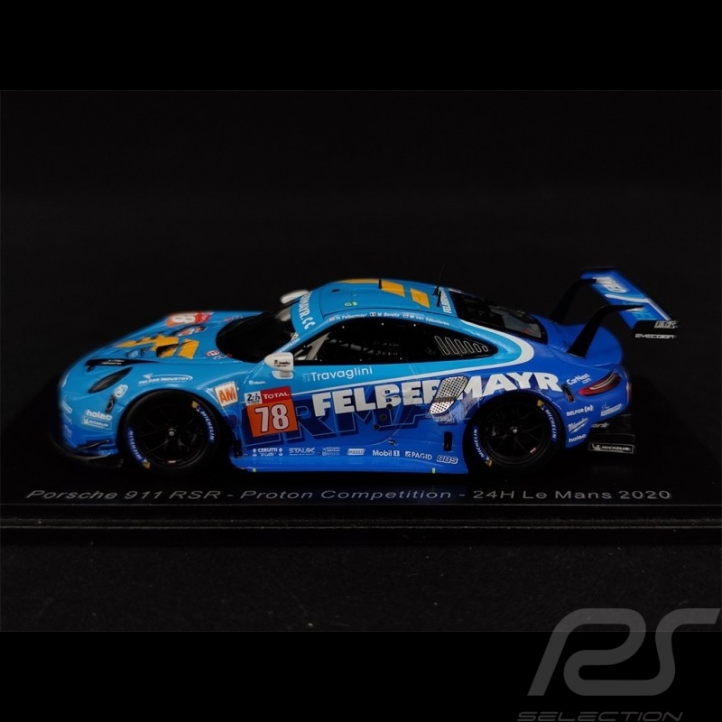 Porsche 911 RSR Type 991 n° 78 24H Le Mans 2020 1/43 Spark S7990