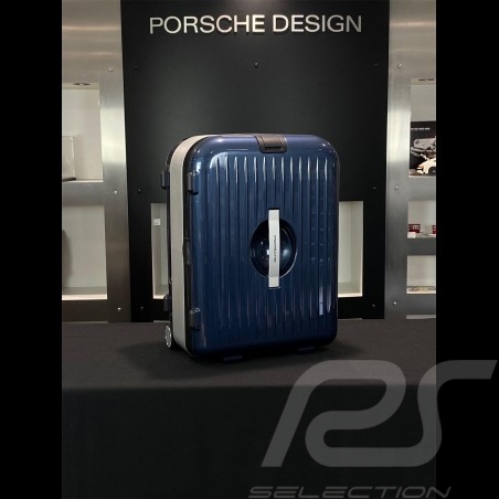 Valise hardcase koffer Trolley Porsche AluFrame Rimowa M Bleu Foncé WAP0354000AM5X