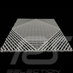 Garage floor tiles Grey RAL7012 Quality-Price - 15 years warranty - Set of 6 tiles of 40 x 40 cm