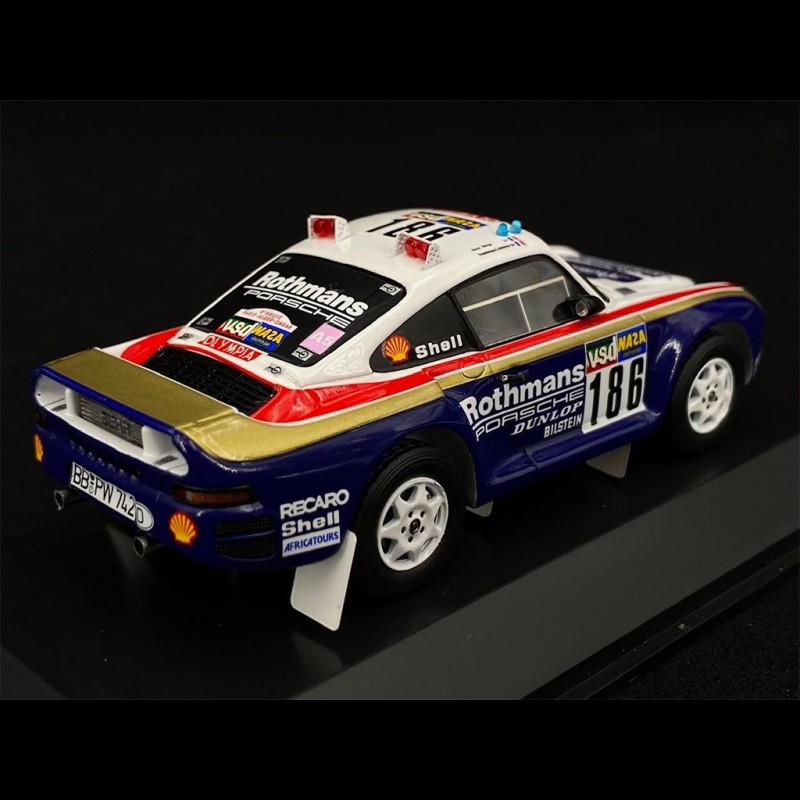 Porsche 959 n° 186 Vainqueur Rallye Paris - Dakar 1986 Rothmans 1/43 ...