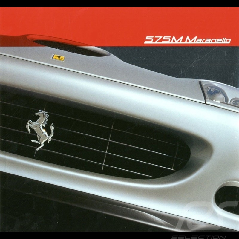 Brochure Ferrari 575M Maranello 2002 en Italien Anglais Français Allemand ﻿N1804/02