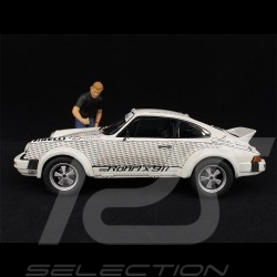 Porsche 911 Walter Röhrl x 911 Diez Classic avec figur figurine 1/18 Schuco 450024900