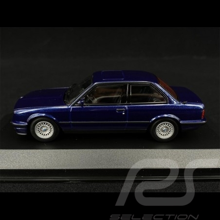 BMW Serie 3 E30 1989 Metallic Blue 1/43 Minichamps 940024001