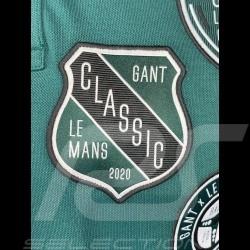 Polo Gant Le Mans Classic 2020 Vert océan 2052035-339 - homme