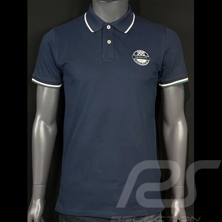 Polo Gant Le Mans Classic 2020 Vert océan 2052035-339 - homme