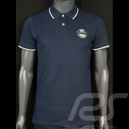 Polo shirt Gant Le Mans Classic 2020 Marine Blue 2052034-410 - men