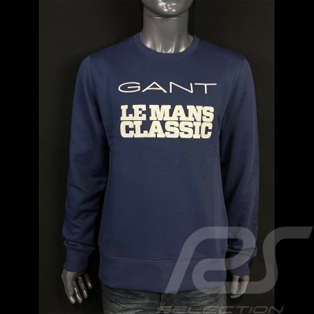 Sweatshirt Gant Le Mans Classic 2020 blue blau Bleu Marine 2046070-410 - homme