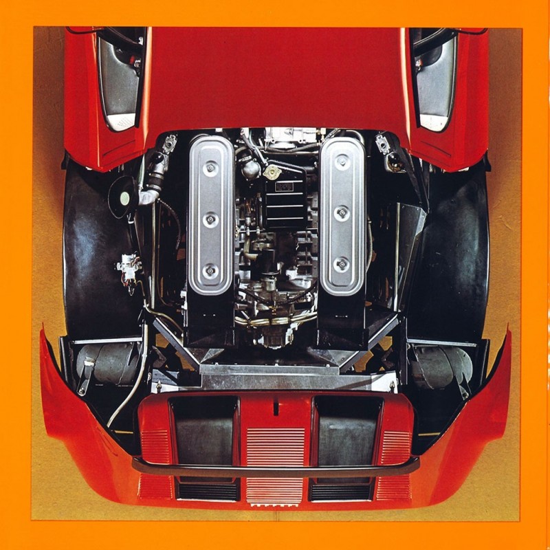 Ferrari Brochure BB 512 1980 in Italian English French 5M/11/80