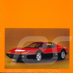 Ferrari Broschüre BB 512 1980 in Italienisch Englisch Französisch ﻿5M/11/80