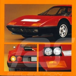 Brochure Ferrari BB 512 1980 en Italien Anglais Français ﻿5M/11/80
