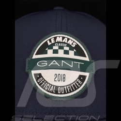 Casquette cap kappe Gant Le Mans Classic 2018 bleu blue blau marine - 9900038-410