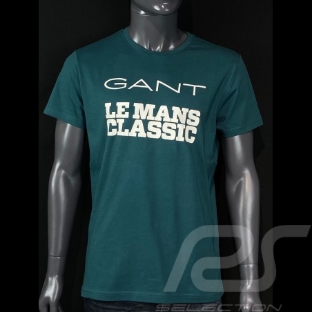 T-Shirt Gant Le Mans Classic Vert océan 2053011-339 - homme