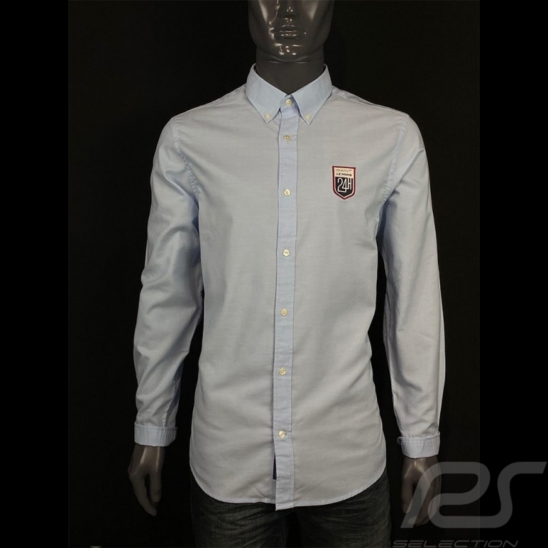 Shirt Gant 24h Le Mans Sky blue - men