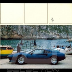 Brochure Ferrari 308 quattrovalvole 1983 en Italien Anglais Français Allemand N258/83