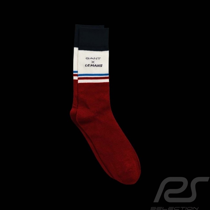 Gant x Le Mans Socken Mahagonirot - Unisex - Größe 41/46