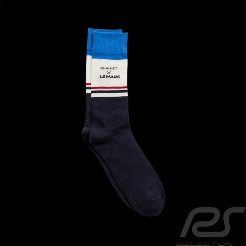Gant x Le Mans socks navy blue - unisex - Size 41/46