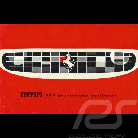 Brochure Ferrari 250 granturismo berlinetta 1961 en Français