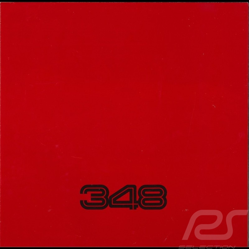 Brochure Broschüre Ferrari 348 02/1990 en Italien Anglais Français Allemand ﻿10M/02/90