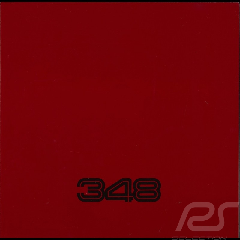 Ferrari Brochure 348 11/1990 in Italian English French German ﻿﻿15M/11/90