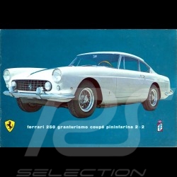 Brochure Ferrari 250 granturismo coupé pininfarina 2+2 1961 en Français