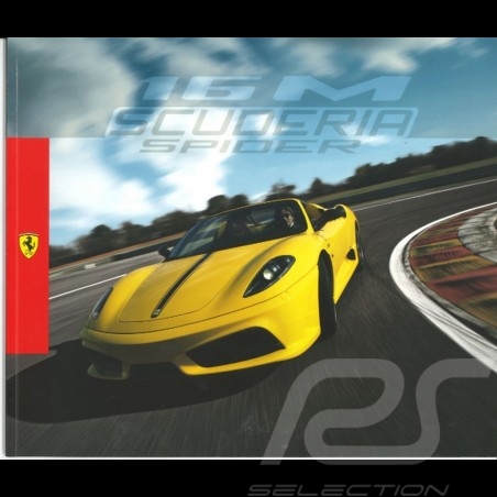 Brochure Ferrari 16M Scuderia Spider en Italien Anglais 95998094
