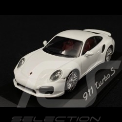 Porsche 991 Turbo S blanche 2013 1/43 Minichamps WAP0208900E