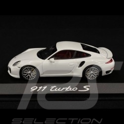 Porsche 911 type 991 Turbo S white 2014 1/43 Minichamps WAP0208900E
