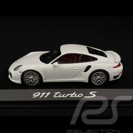 Porsche 911 type 991 Turbo S white 2014 1/43 Minichamps WAP0208900E