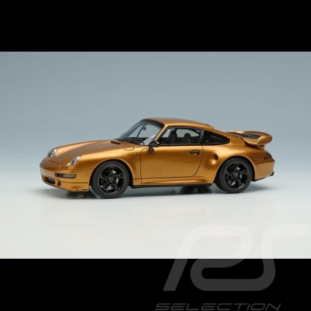 Porsche 911 Turbo S Type 993 Classic Series " Project Gold " 2018 1/43 Make Up Vision VM217