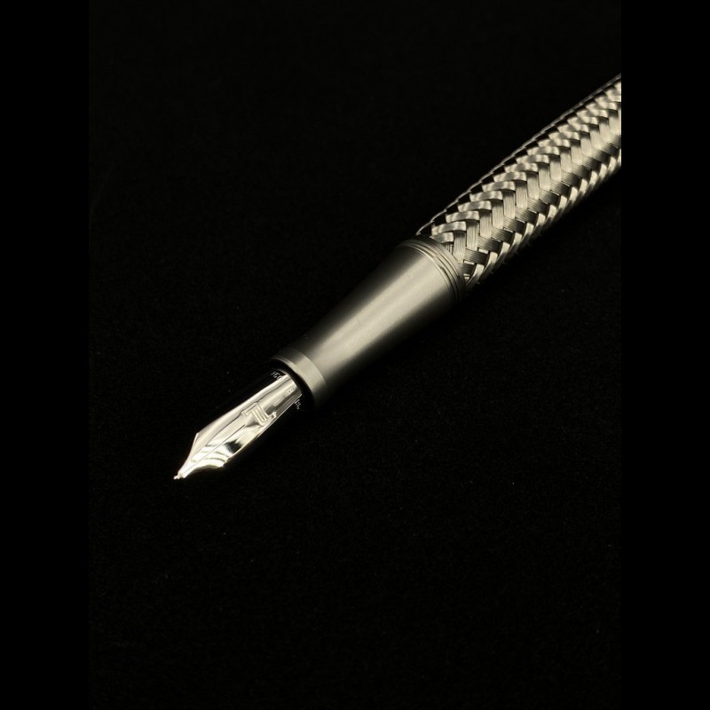 Porsche Design Pen Tec Flex steel Fountain gold nib B size