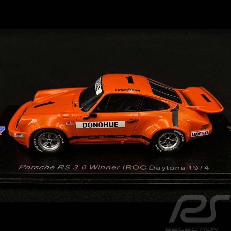 Porsche 911 RS 3.0 n° 1 Sieger IROC Daytona 1974 1/43 Spark US142