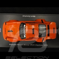 Porsche 911 RS 3.0 n° 1 Vainqueur winner sieger IROC Daytona 1974 1/43 Spark US142