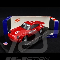 Porsche 911 RS 3.0 n° 6 6th IROC Daytona 1974 1/43 Spark US147