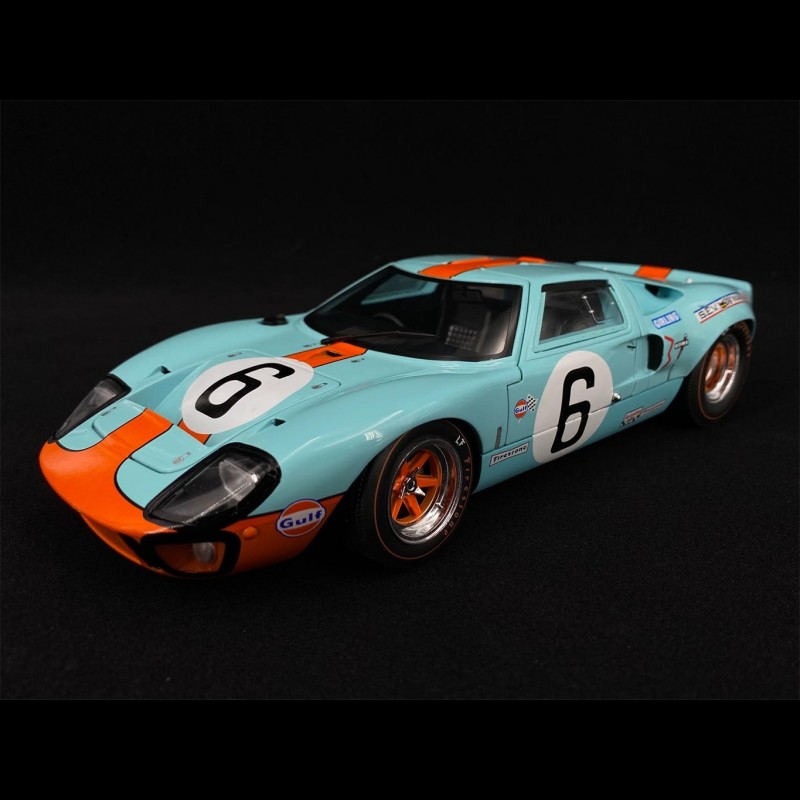 Ford GT40 Mk 1 n° 6 Winner 24h Le Mans 1969 1/18 Solido S1803003