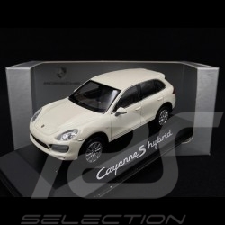 Porsche Cayenne S Hybrid 2011 blanc white weiß 1/43 Minichamps WAP0200040B