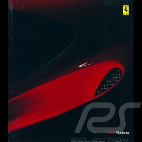Brochure Ferrari 360 Modena 1999 en Italien Anglais Français Allemand ﻿95992433