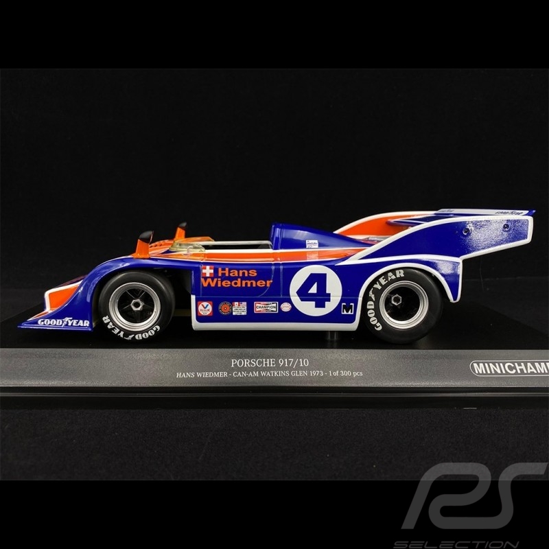 Porsche 917 10 n° 4 Can-Am Watkins Glen 1973 1/18 Minichamps 155736504