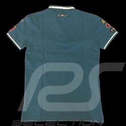 Polo-shirt François Cevert 35 Ollon Villars 1971 Blue - Herren