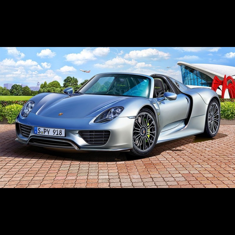 REVELL Model Set Porsche 918 Spyder Maquette à Construire, à Coller et à  Peindre, Avec Accessoires - Cdiscount Jeux - Jouets