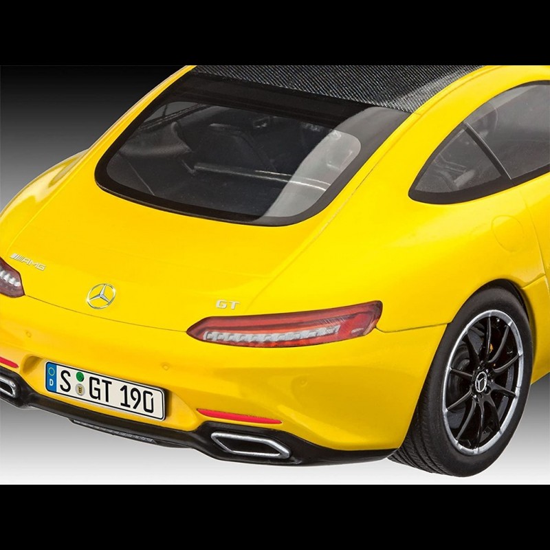 Model Mercedes AMG GT to glue and paint 1/24 Revell 07028