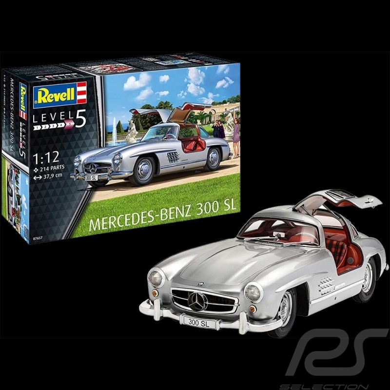 Maquette Mercedes - Benz 300 SL à coller et peindre 1/12 Revell 07657