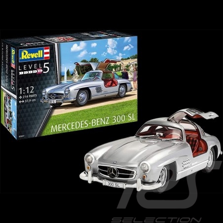 Maquette kit montage model Mercedes - Benz 300 SL à coller et peindre 1/12 Revell 07657