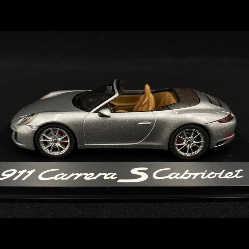 Herpa 1 43 ポルシェ 911 (991.2) カレラS シルバー 2016 - 自動車