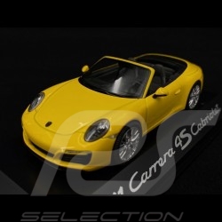 Porsche 997 Carrera grise 1/43 Minichamps WAP02011415