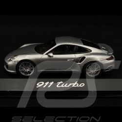 Porsche 997 Carrera grise 1/43 Minichamps WAP02011415