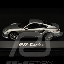 Porsche 991 Turbo II 2016 silber 2016 1/43 Herpa WAP0201320G 
