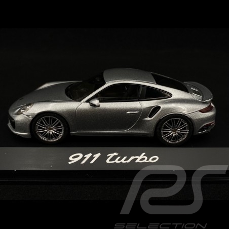 Porsche 991 Turbo II 2016 silver 2016 1/43 Herpa WAP0201320G 