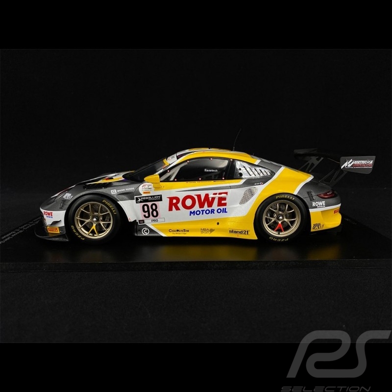 Porsche 911 GT3 R Type 991 n° 98 ROWE Racing Winner Spa 2020 1/18 Spark 18SB016